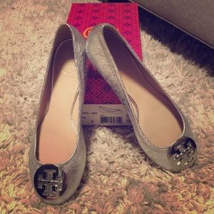 Tory Burch Reva Ballet Size 7